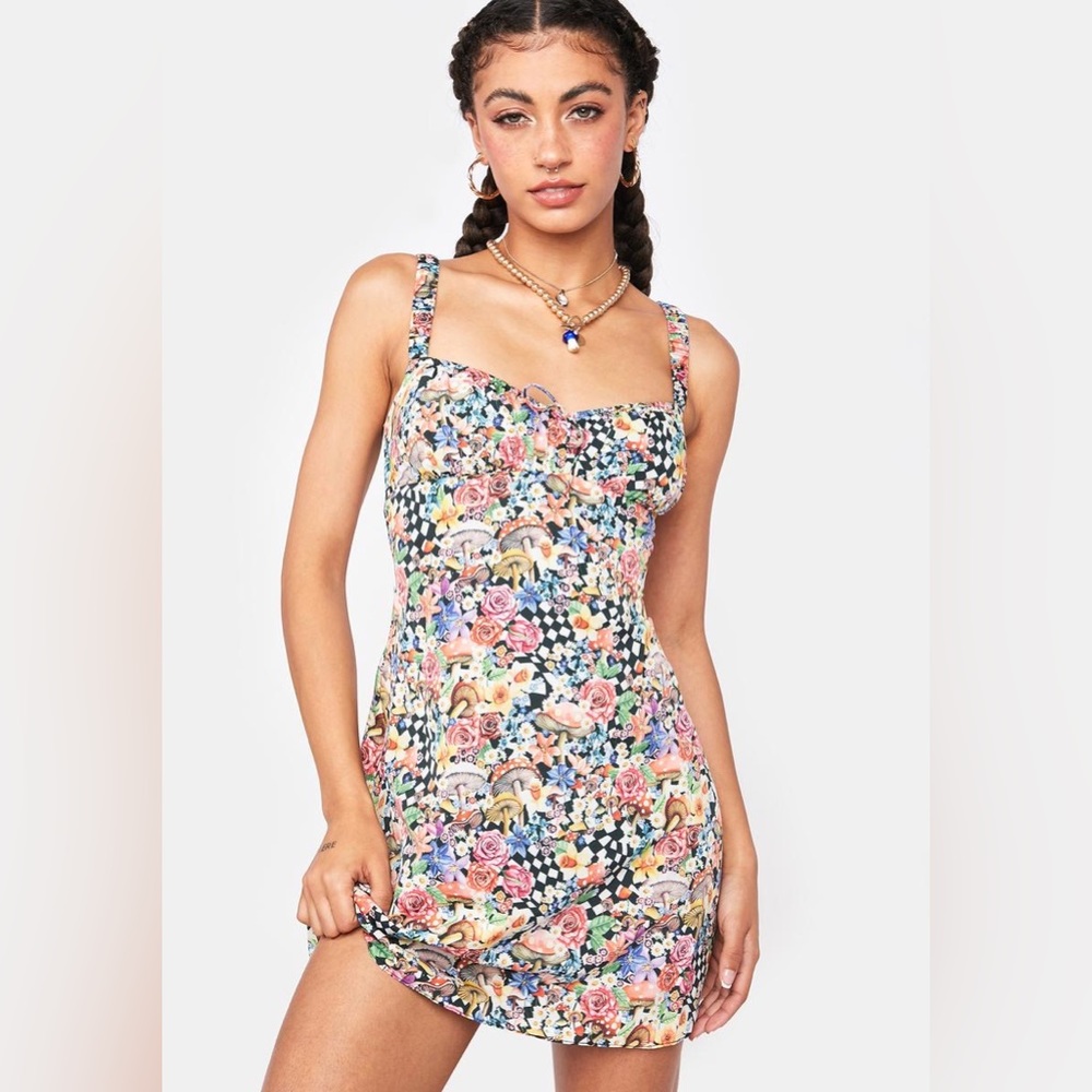 For Love and Lemons June Mini Dress 🍄